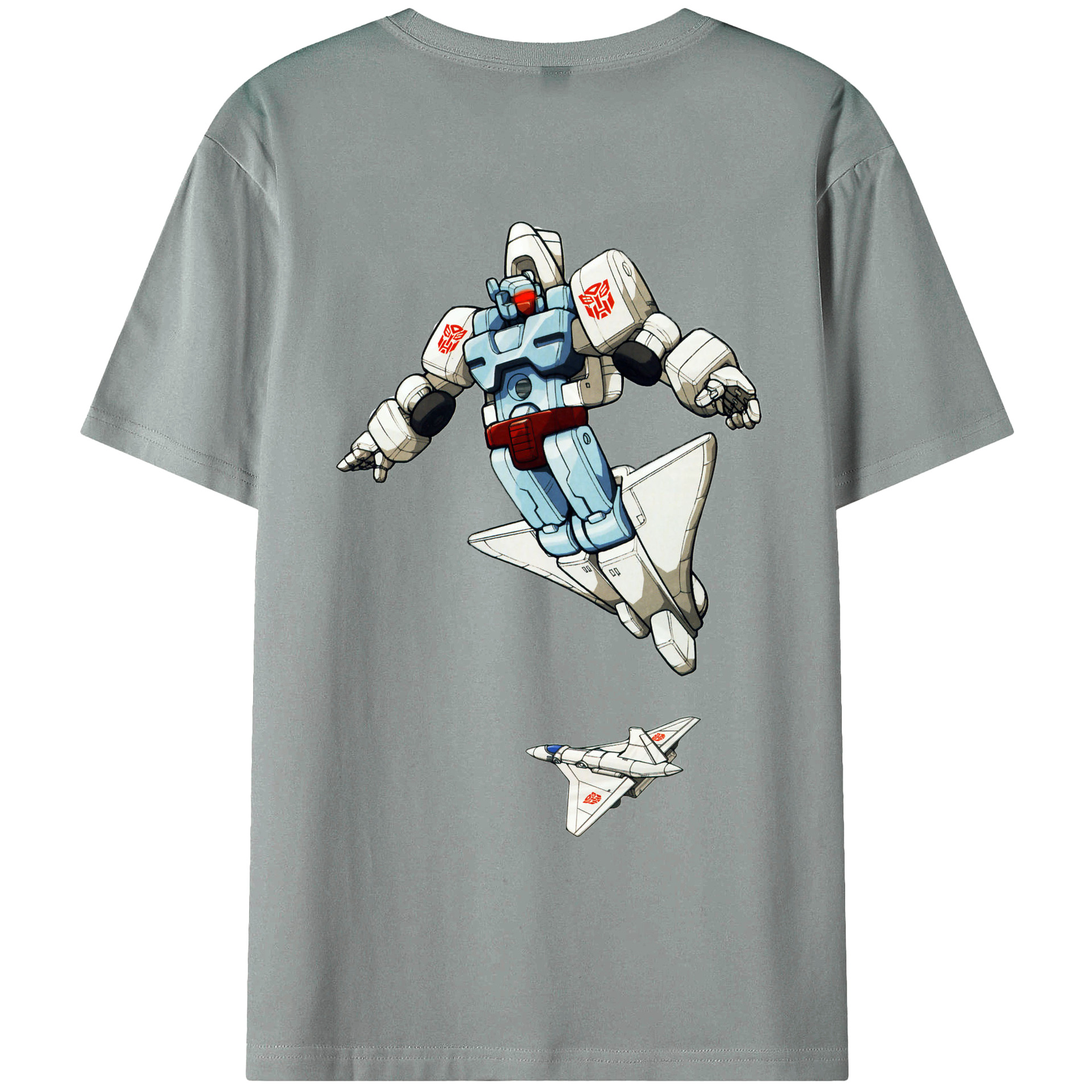 （画像用）  綿100％ メンズ半袖Tシャツ（バックプリント） 通気性